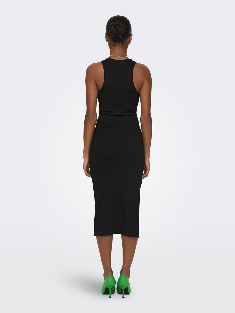 Γυναικείο φόρεμα ριπ ONLBELFAST S/L MIDI DRESS JRS NOOS 15270619 | 15270619