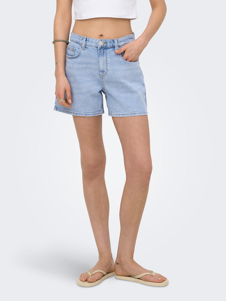 Γυναικείο σορτς τζιν Light Blue ONLPHINE STRETCH DNM SHORTS 15372986 | 15372986