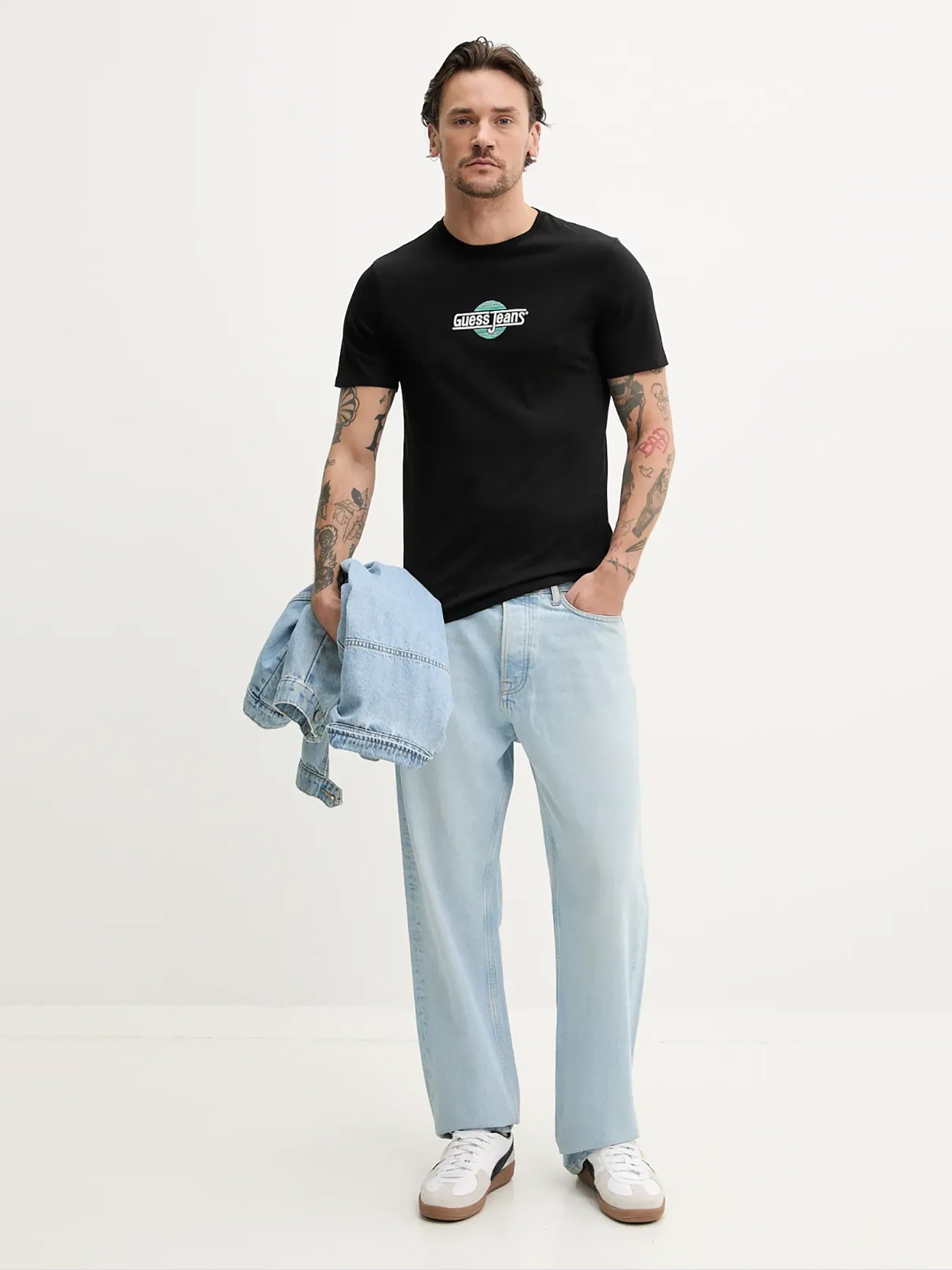 Ανδρικό t-shirt slim sunset organic cotton M5GI23K8HM0JBLK | M5GI23K8HM0JBLK