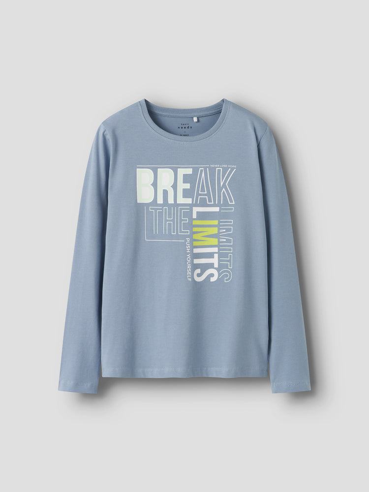 Εφηβική μπλούζα μακό break the limits NKMVUX LS TOP 13224969 | 13224969