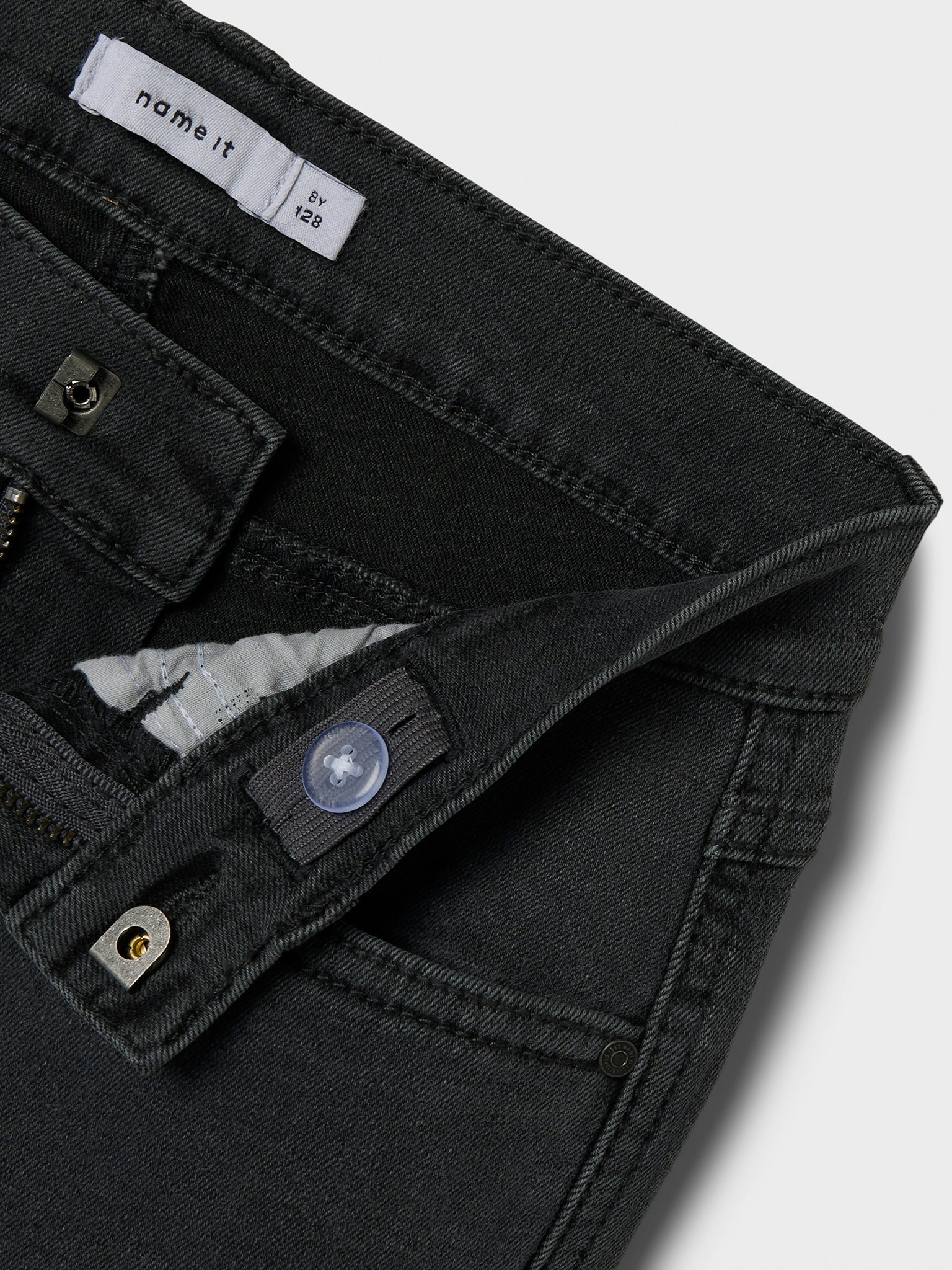 Εφηβικό παντελόνι τζιν NKFROSE WIDE JEANS 8808-DT TB 13244340 | 13244340
