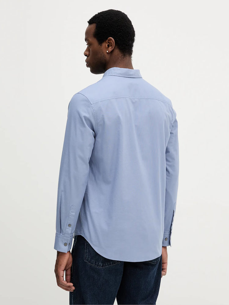 Ανδρικό πουκάμισο oxford LS SOLID OXFORD CLASSIC SHIRT LV140EM125C1Q | LV140EM125C1Q