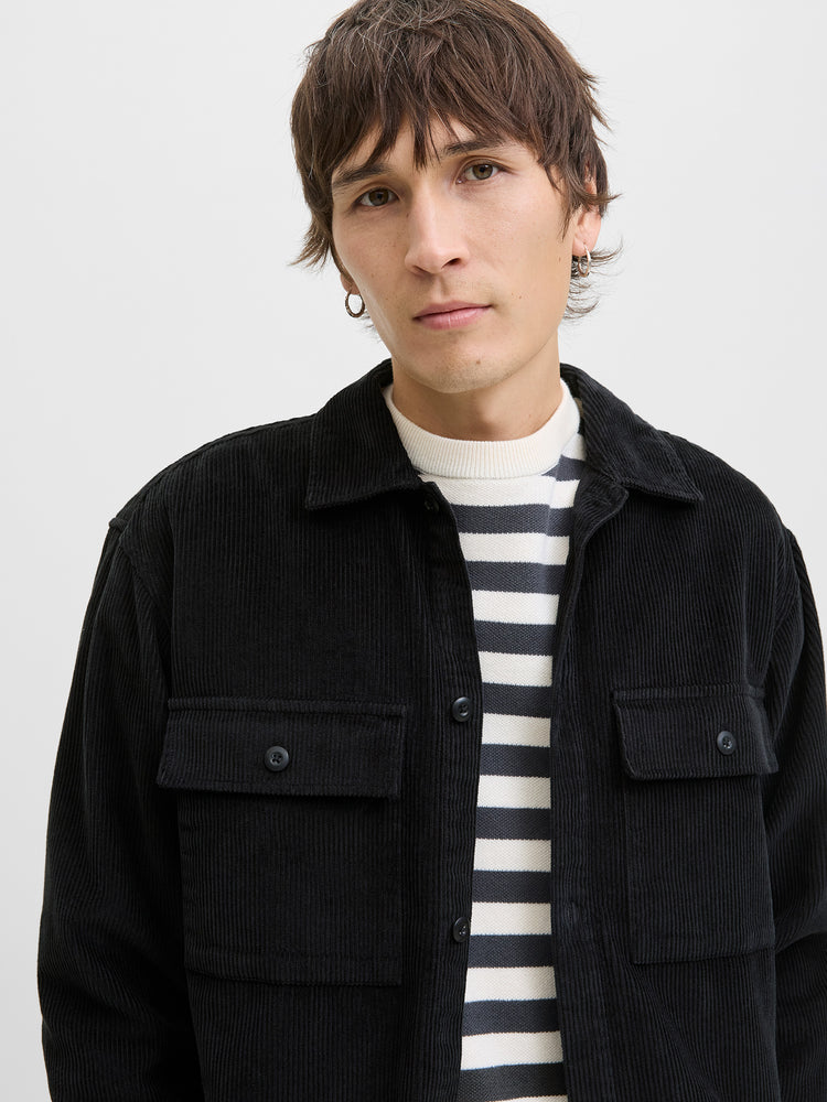 Ανδρικό πουκάμισο κοτλέ JJEPERFECT CORDUROY OVERSHIRT LS SN 12278825 | 12278825