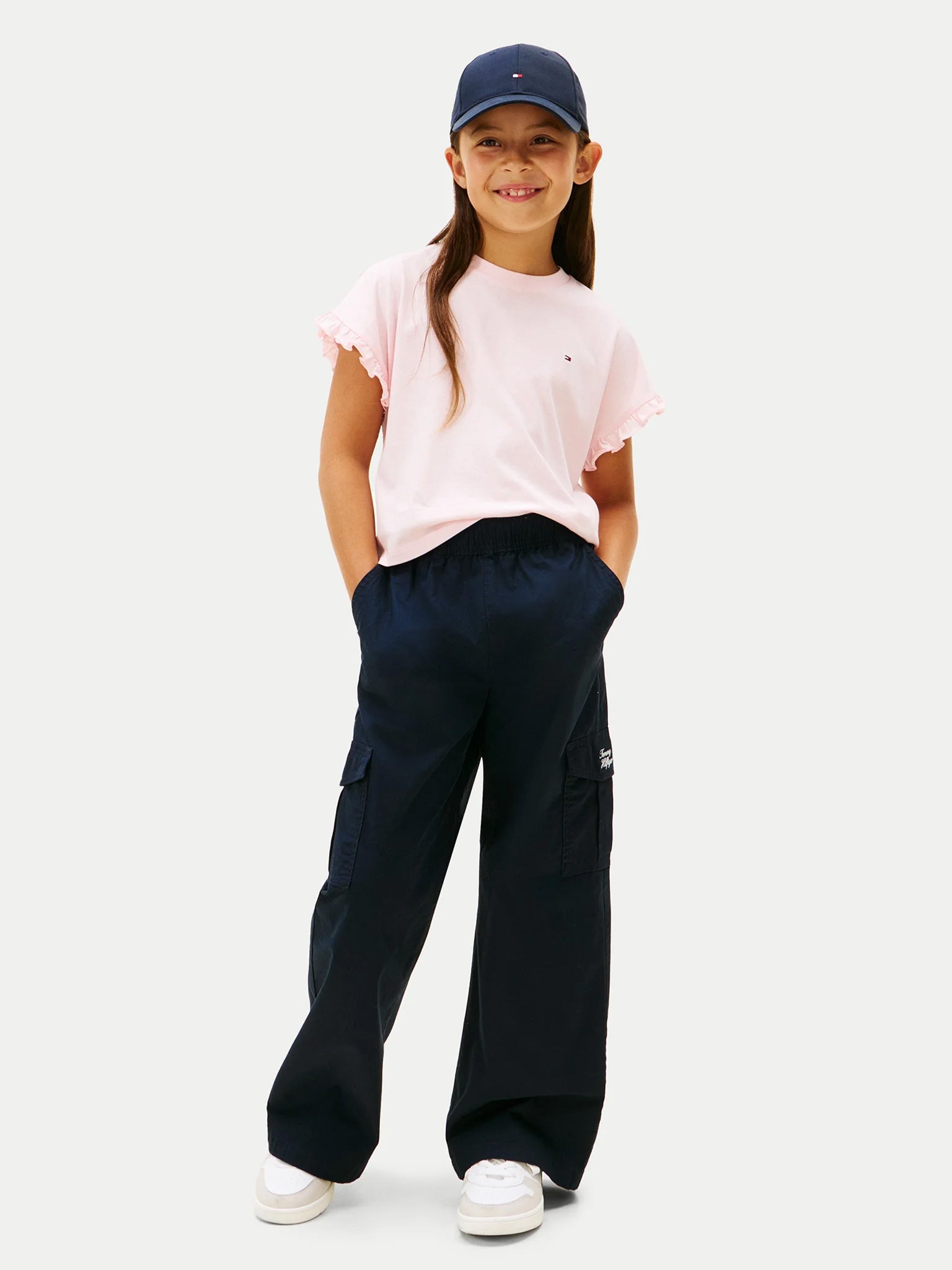 Παιδική μπλούζα crop ESSENTIAL TOP SS KG0KG08970TG7 | KG0KG08970TG7