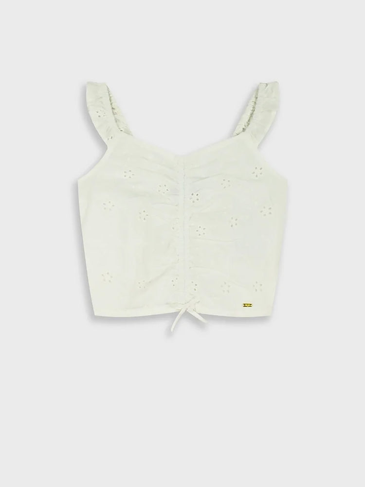 Εφηβική μπλούζα crop | 16-226206-4