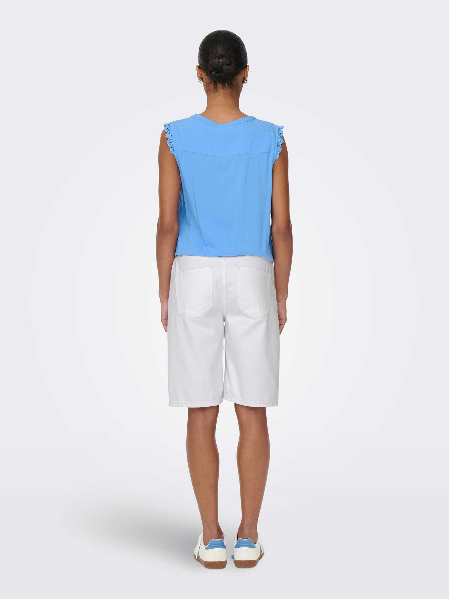 Γυναικείο σορτς τζιν ONLSONNY HW WIDE DNM SHORTS NOOS 15256709 | 15256709