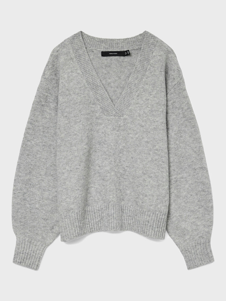 Γυναικεία μπλούζα πλεκτή VMBOOM LS V-NECK PULLOVER NOOS 10331761 | 10331761