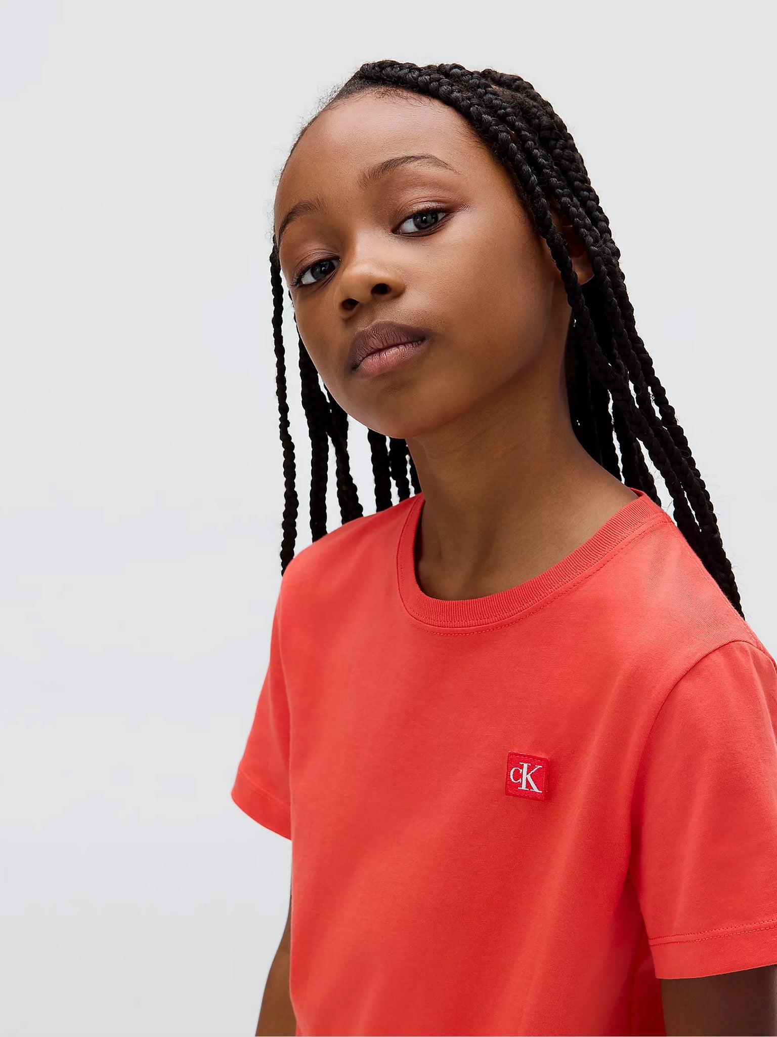 Παιδική μπλούζα μακό MONOGRAM MINI BADGE T-SHIRT IU0IU00543SOH | IU0IU00543SOH