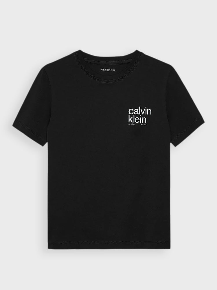 Παιδική μπλούζα REG. CK SMALL GRAPHIC SS T-SHIRT IB0IB02579BEH | IB0IB02579BEH