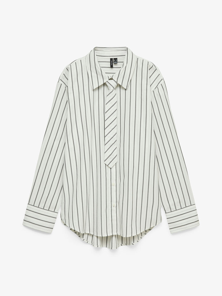 Γυναικείο πουκάμισο με γραβάτα VMANYA LS LOOSE TIE SHIRT WVN 10351721 | 10351721