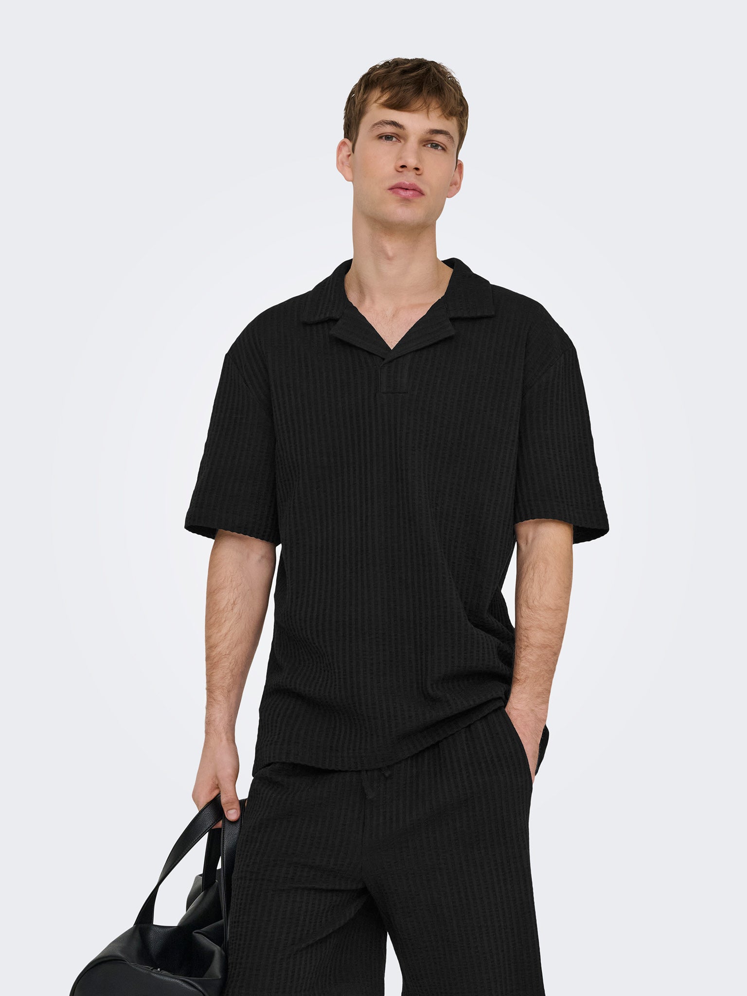 Ανδρικό polo ONSAUSTIN RLX SS SEERSUCK RSRT POLO TEE 22038187 | 22038187