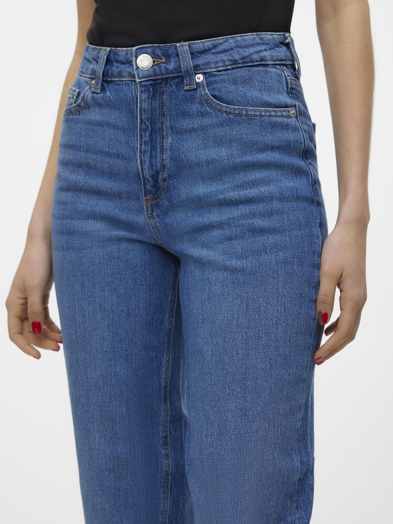 Γυναικείο παντελόνι τζιν VMTESSA HR MOM JEANS RA380 GA NOOS 10297655 | 10297655