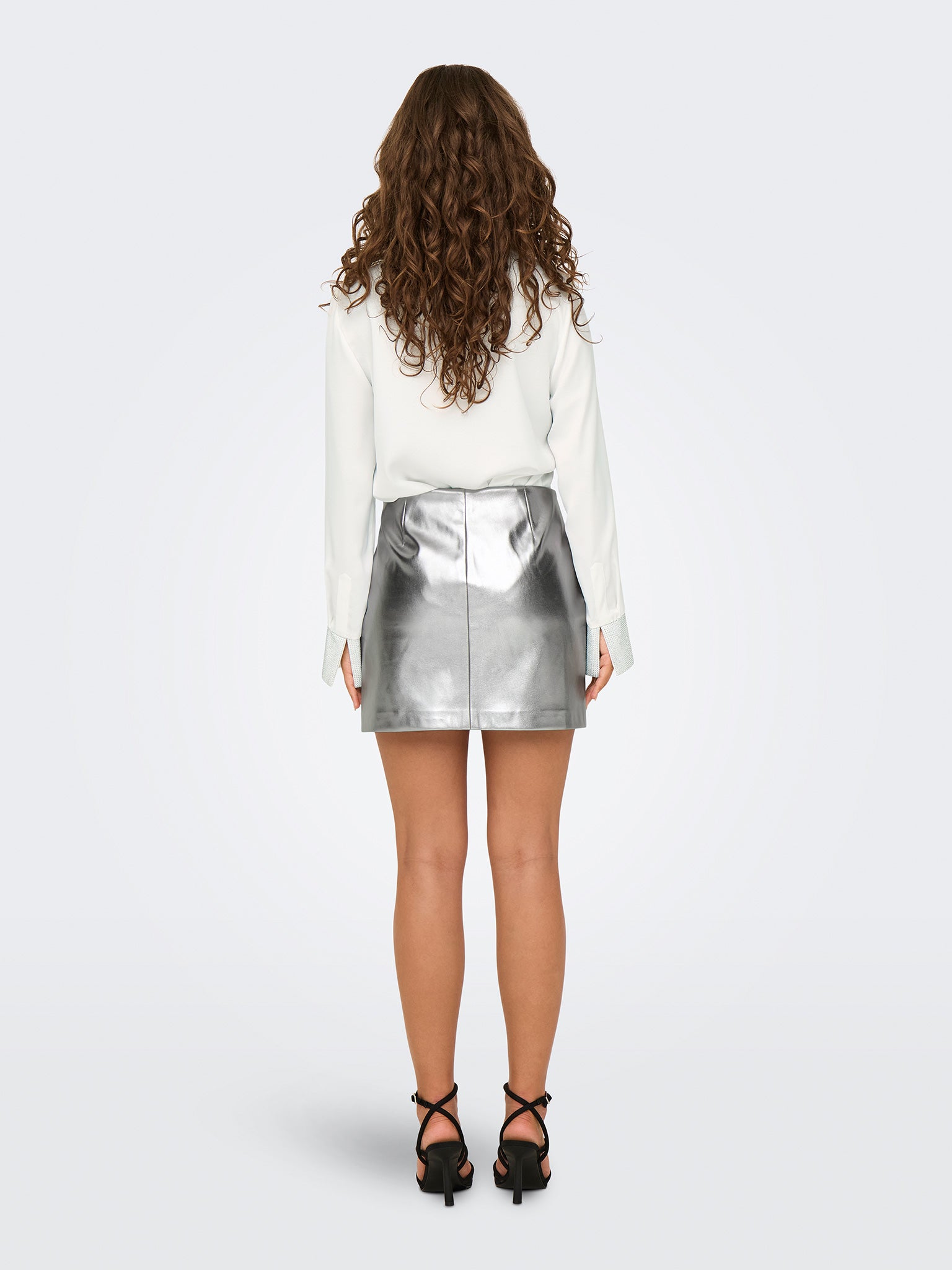 Γυναικεία φούστα mini ONLEILISH MW METALLIC SKIRT PNT 15331703 | 15331703