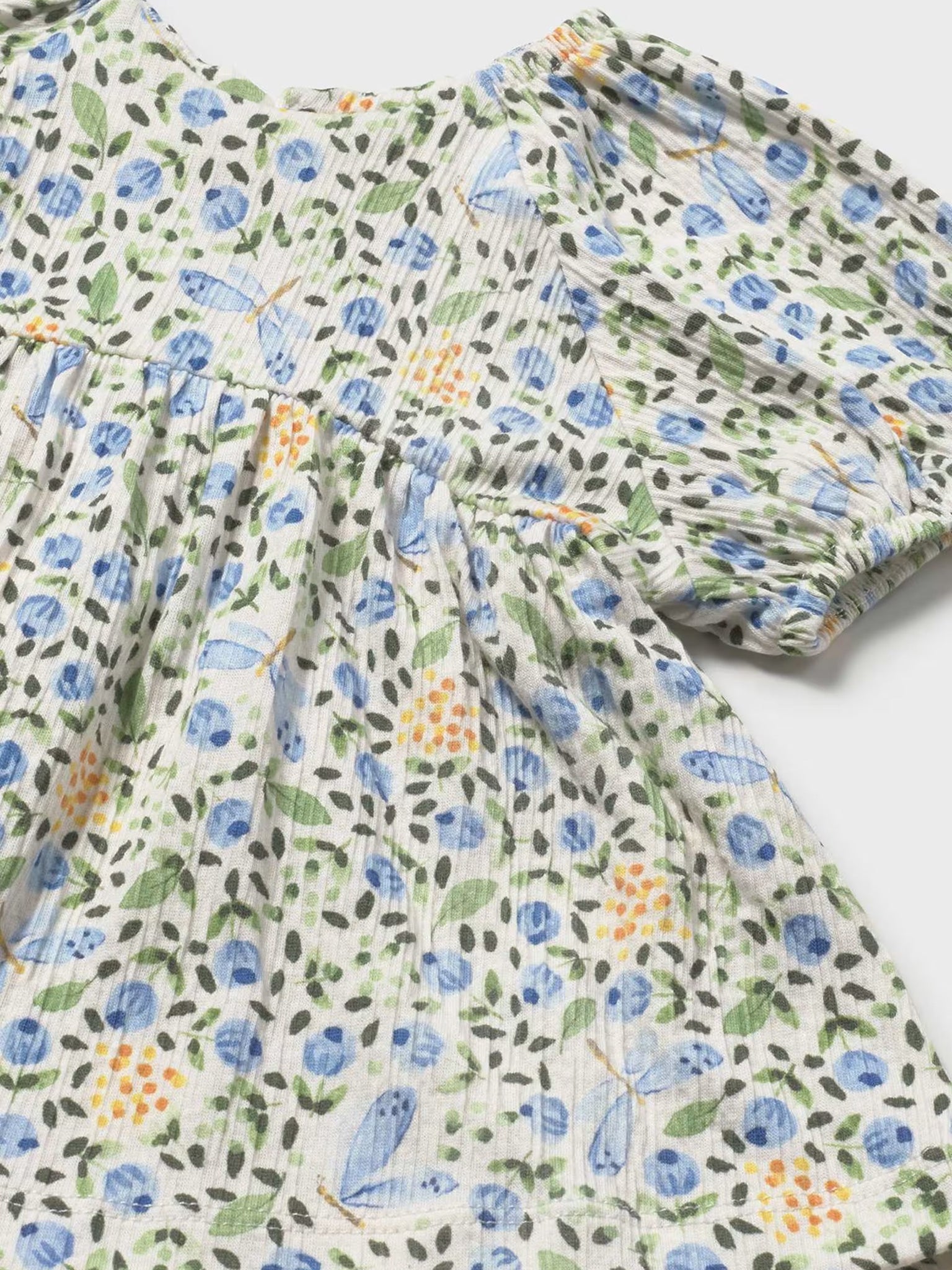 Βρεφική μπλούζα φλοράλ | 26-01105-035