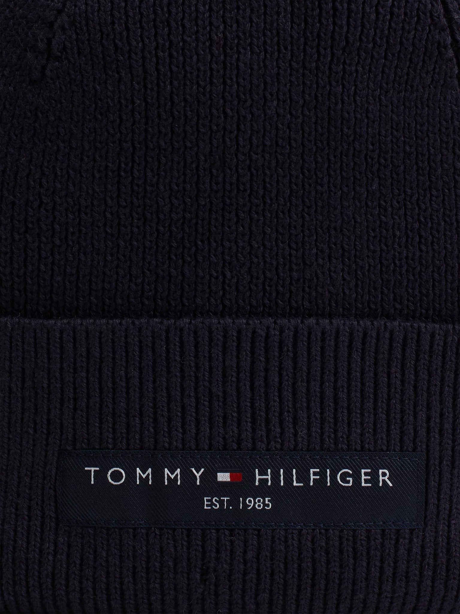 Ανδρικός σκούφος TH FOUNDATION COTTON BEANIE AM0AM12797BDS | AM0AM12797BDS