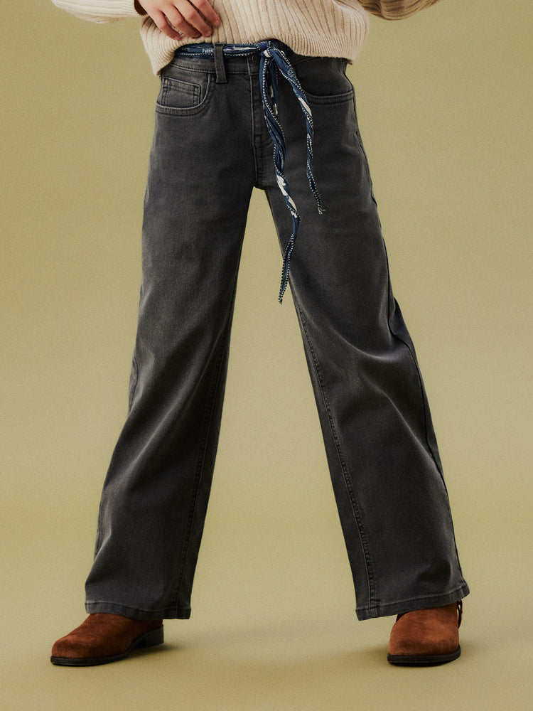 Εφηβικό παντελόνι τζιν NKFROSE WIDE JEANS 8808-DT TB 13244340 | 13244340