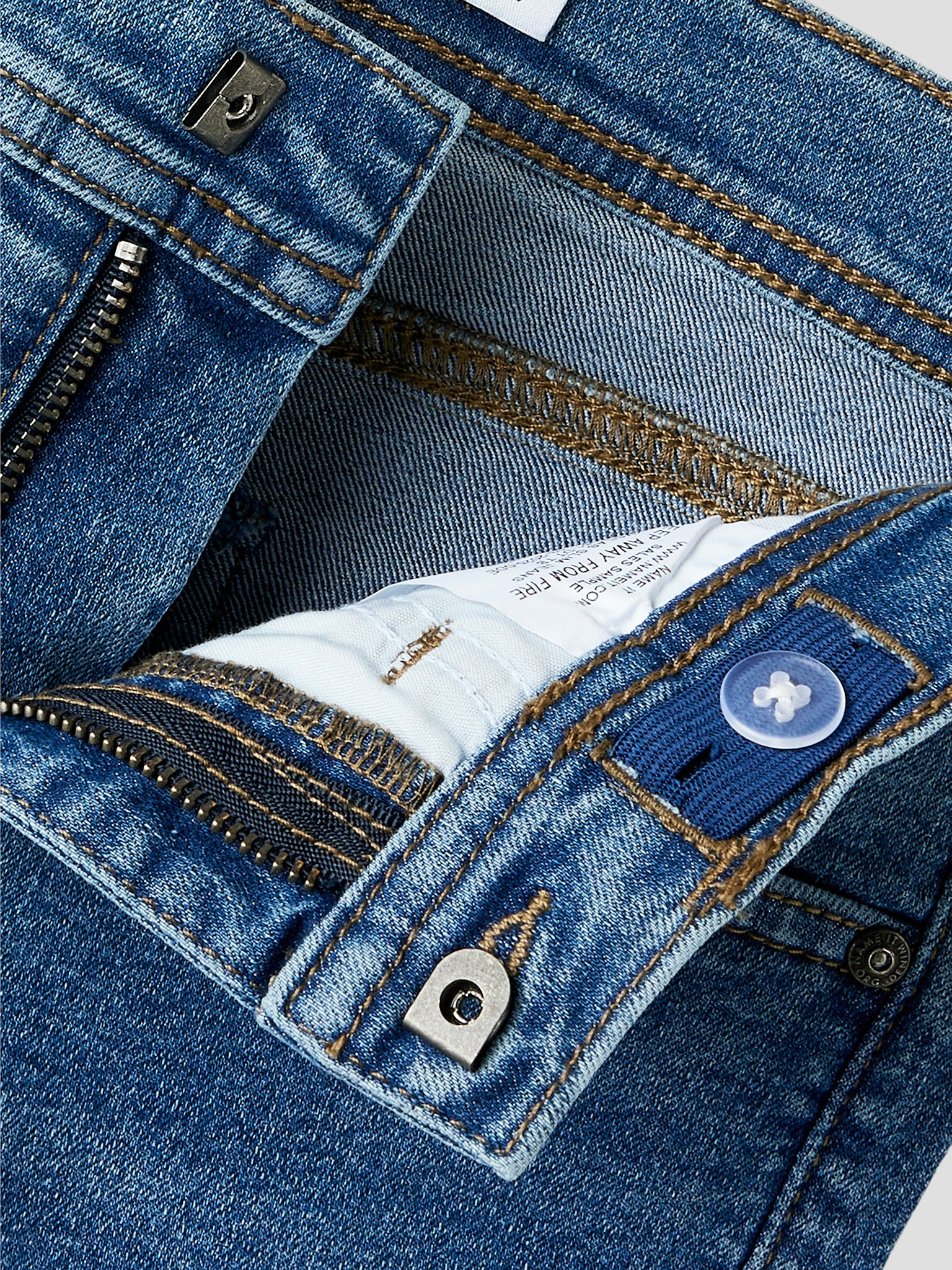 Εφηβικό παντελόνι τζιν medium blue | 13251842