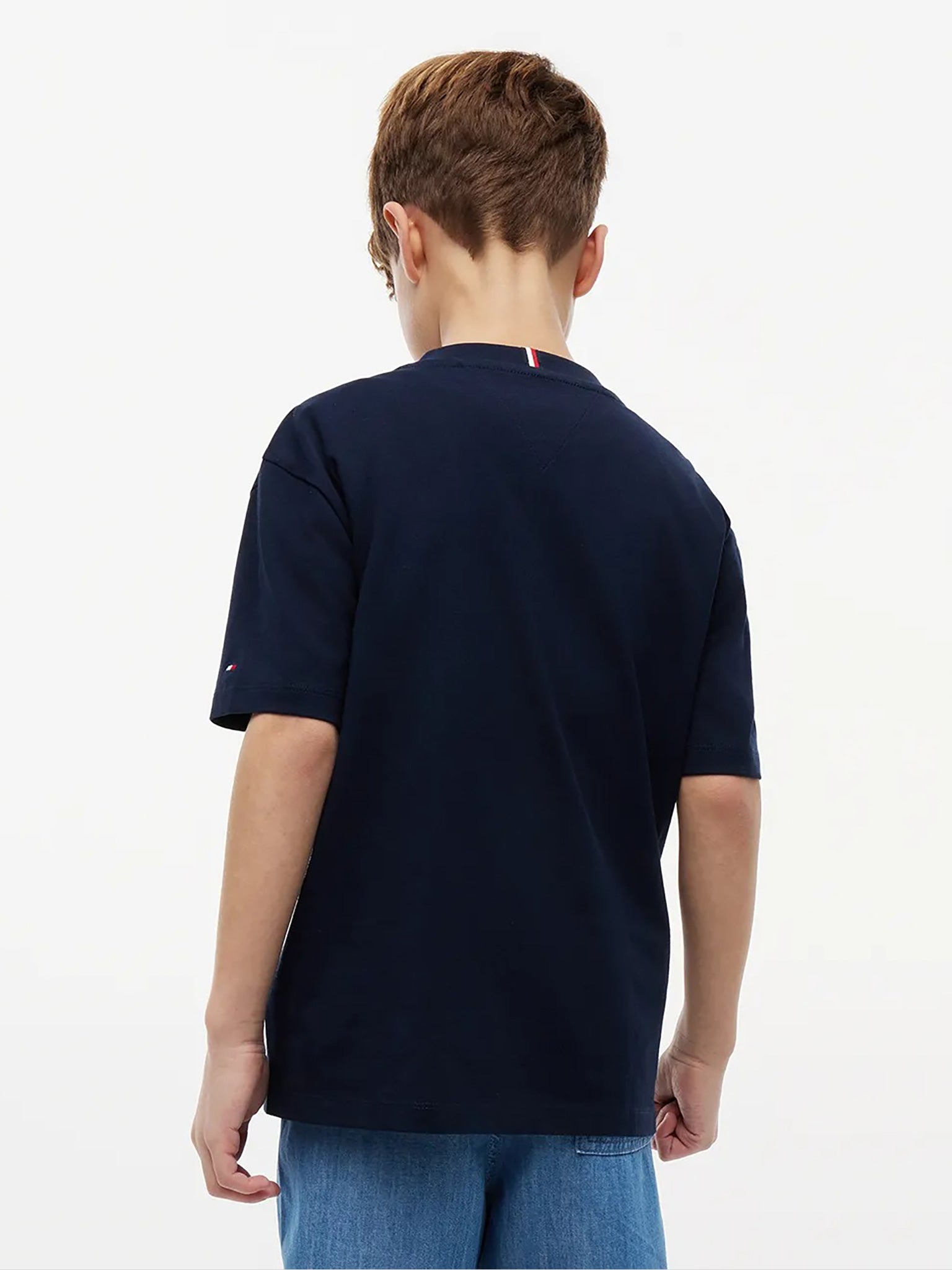 Παιδική μπλούζα TOMMY FLAG GRAFFITI T-SHIRT SS KB0KB10546C1G | KB0KB10546C1G