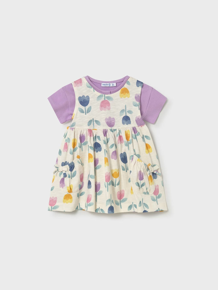 Βρεφικό φόρεμα με ζακέτα | 26-01922-068