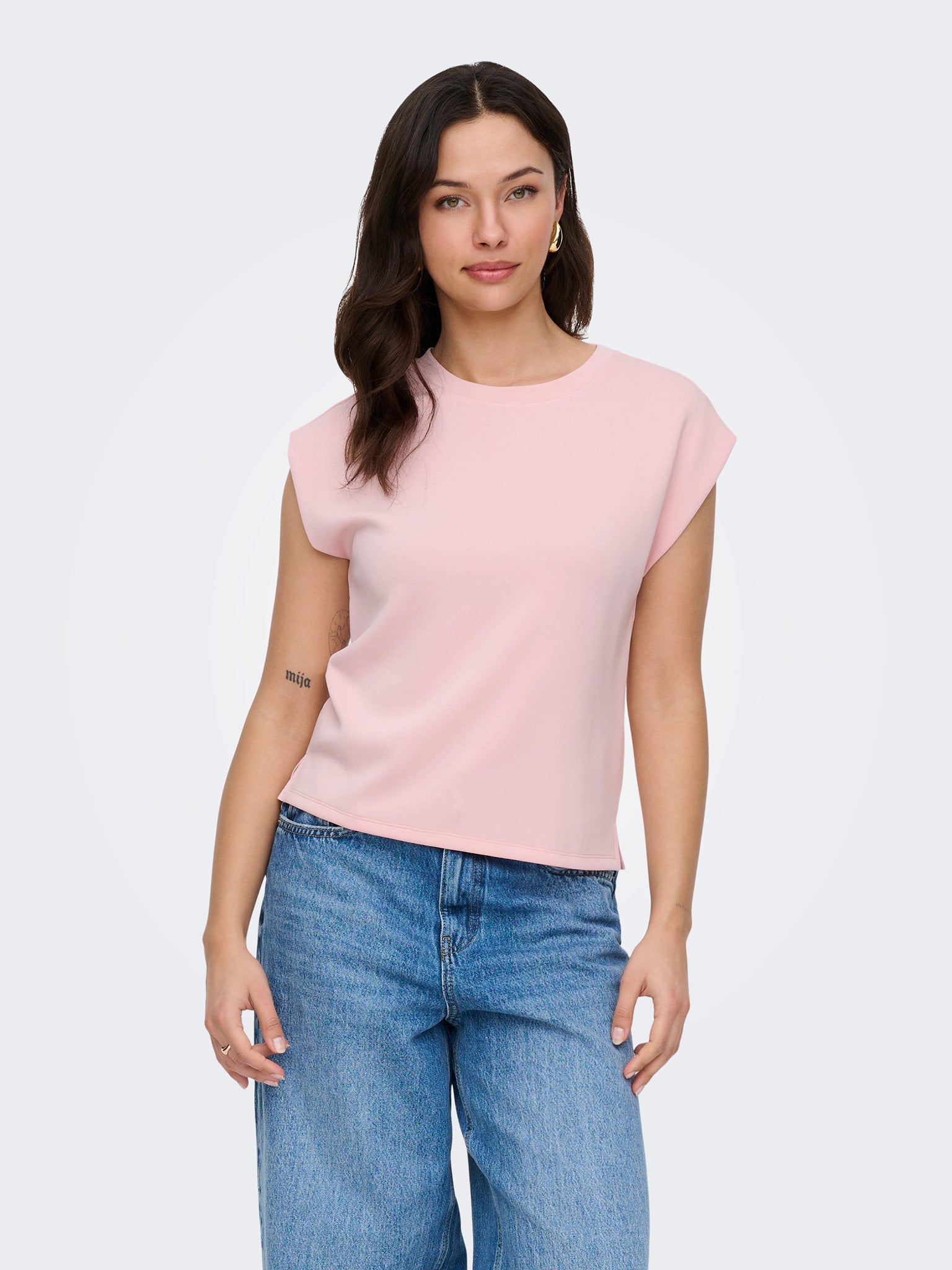 Γυναικεία μπλούζα ONLMAYA S/L BOXY TOP SWT 15376065 | 15376065