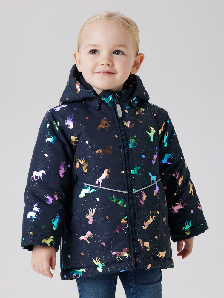 Παιδικό μπουφάν unicorn NMFMAXI PA JACKET FOIL AOP NOOS 13244519 | 13244519