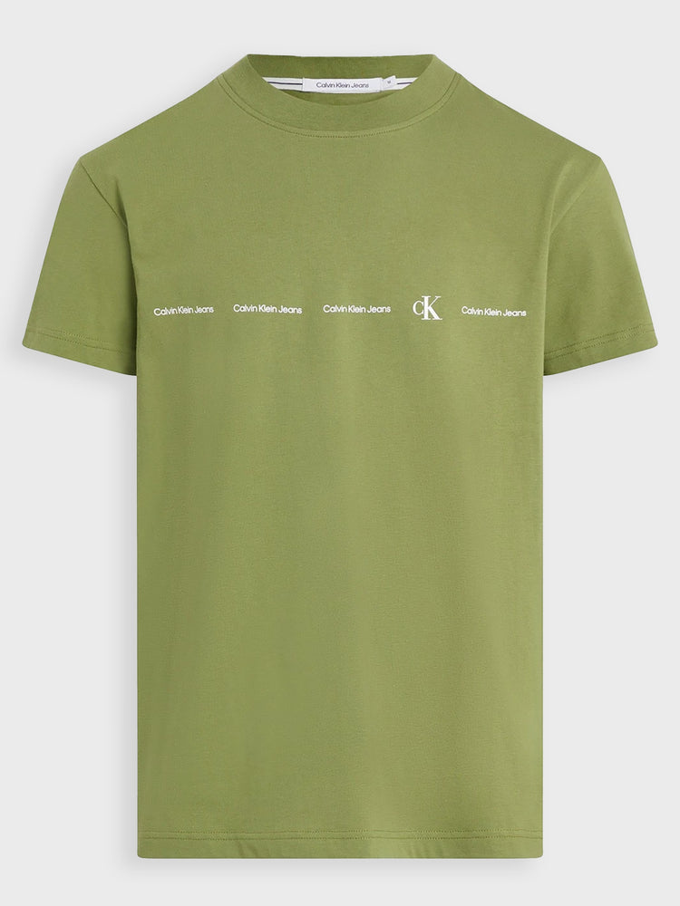 Ανδρικό t-shirt LOGO REPEAT TEE J30J324668L9N | J30J324668L9N