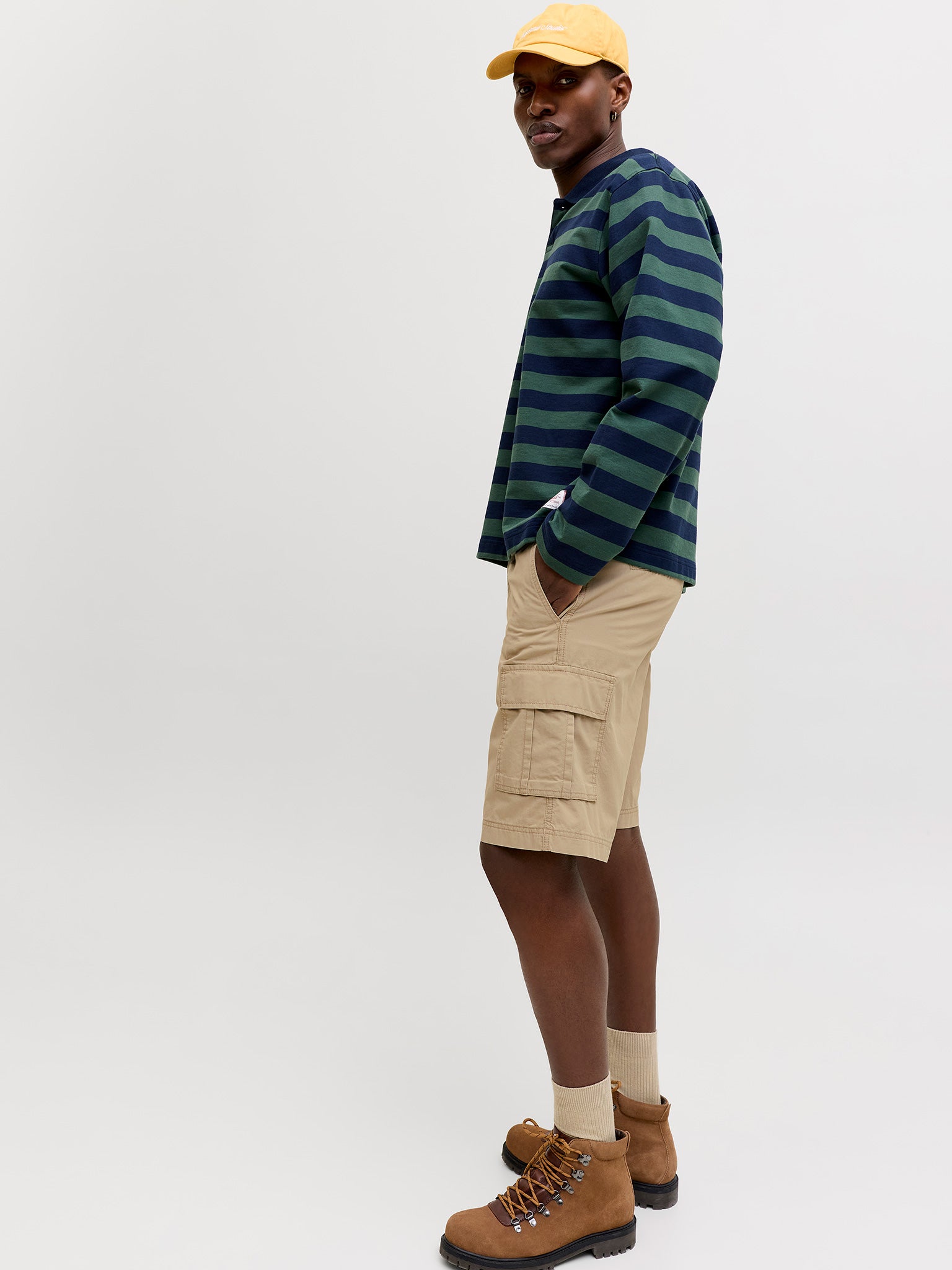 Ανδρική βερμούδα cargo JPSTCOLE MATTY CARGO SHORT MID 12292263 | 12292263
