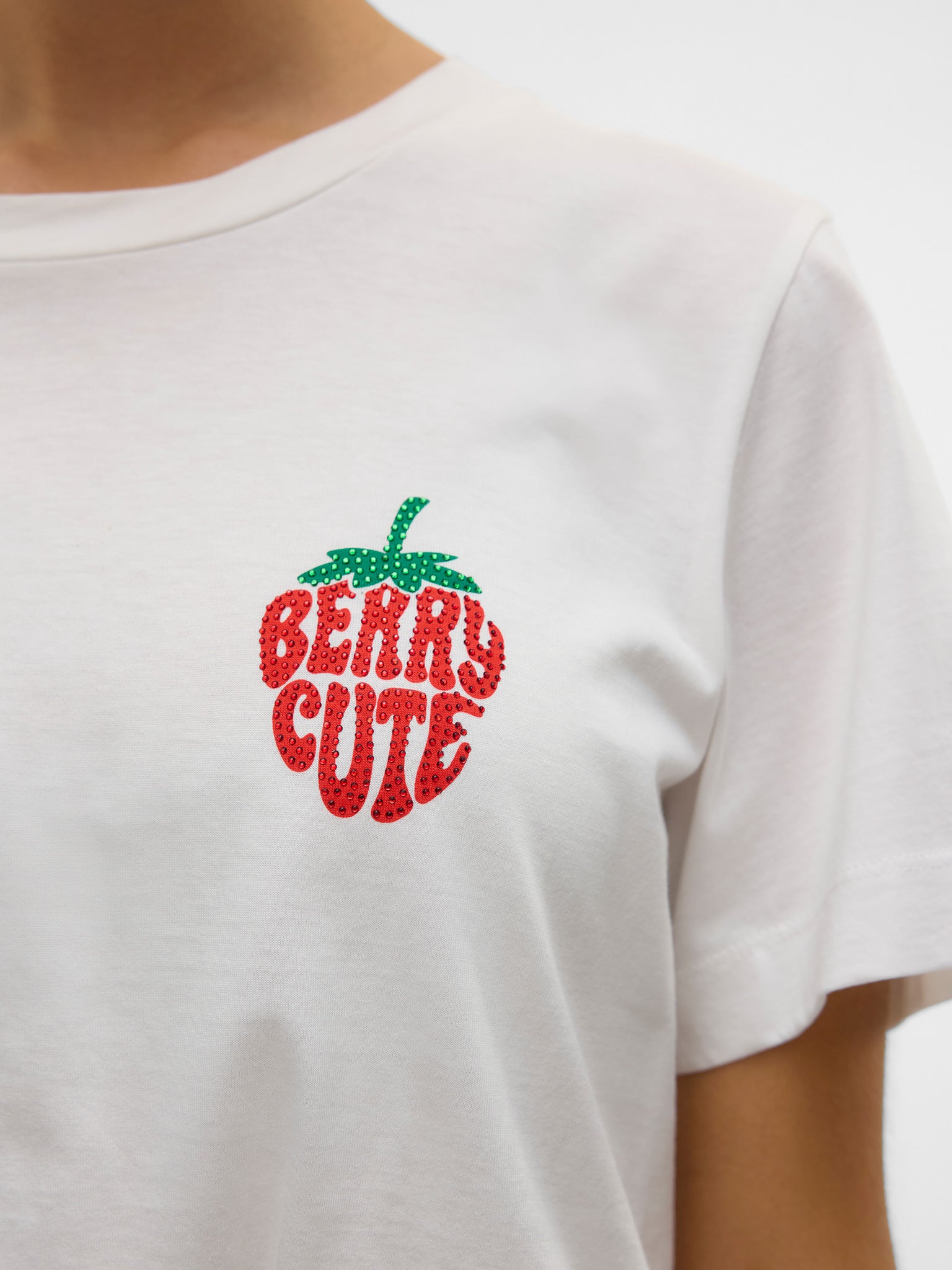 Γυναικείο t-shirt strawberry VMBERTA METTE SS TOP BOX JRS 10328168 | 10328168