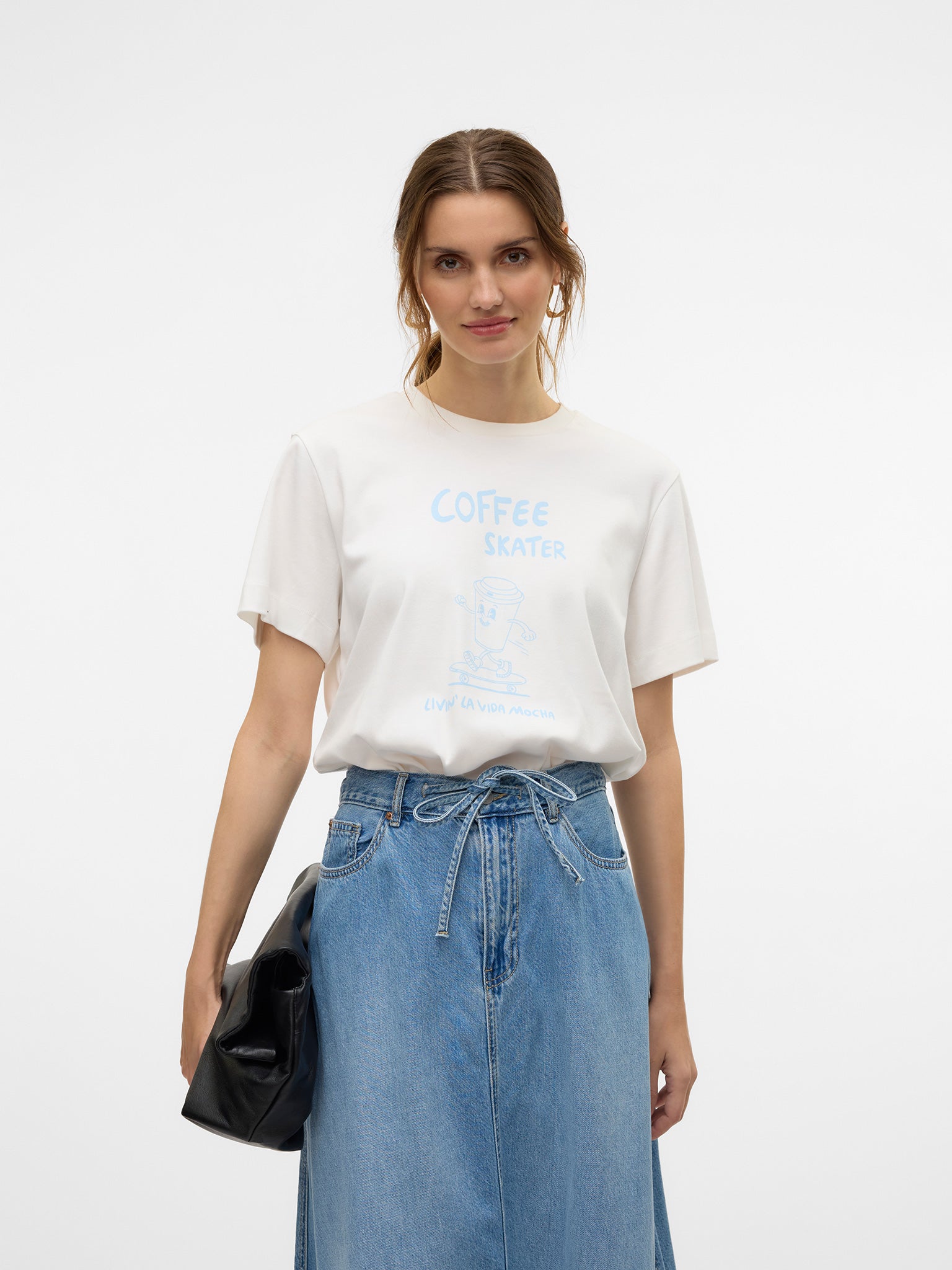 Γυναικείο t-shirt Coffee skater VMSONYA METTE SS TOP BOX JRS 10325317 | 10325317