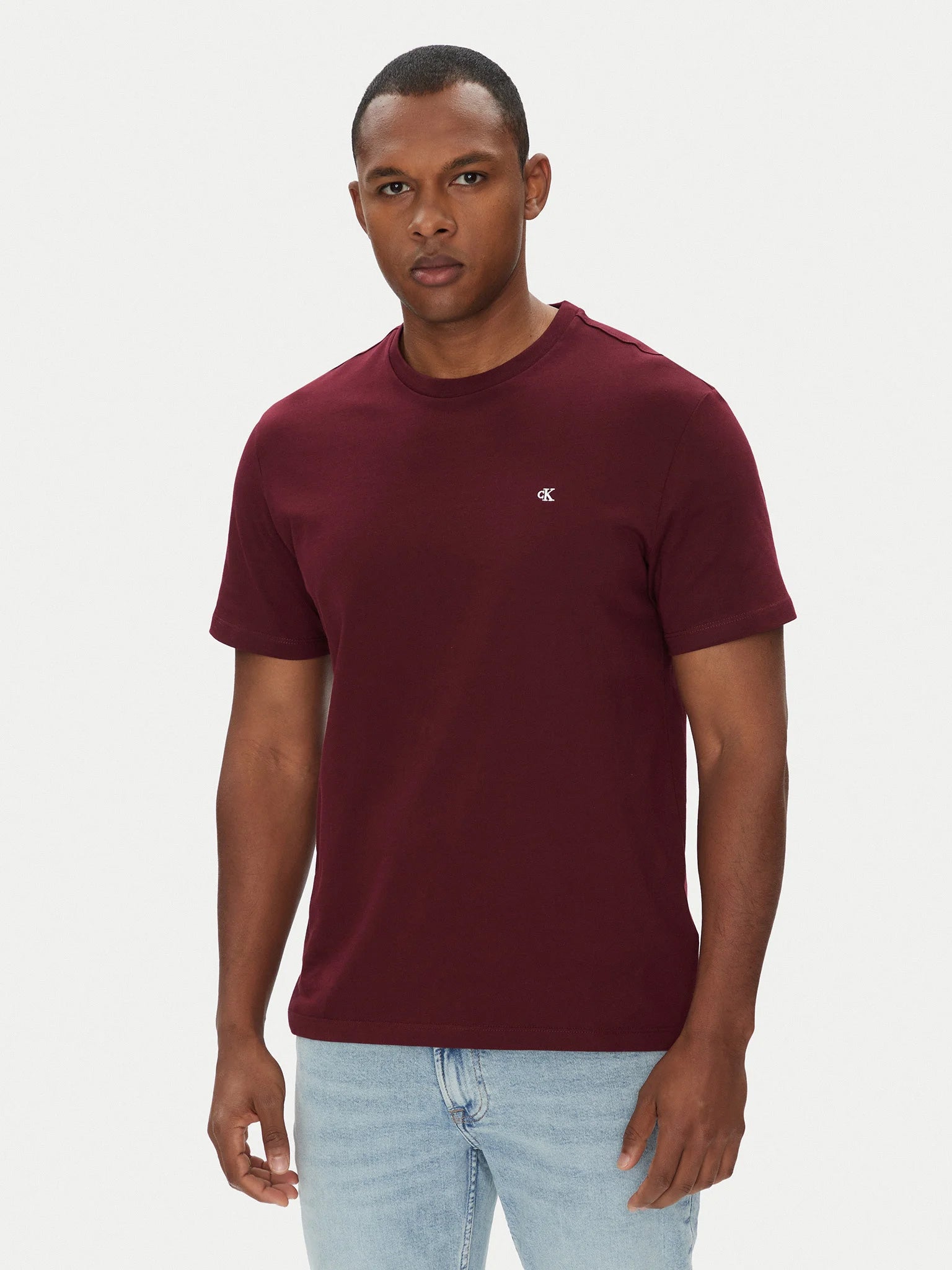 Ανδρικό t-shirt SS SMOOTH CTTN SOLID CREWNK TEE LV040HM265VLP | LV040HM265VLP