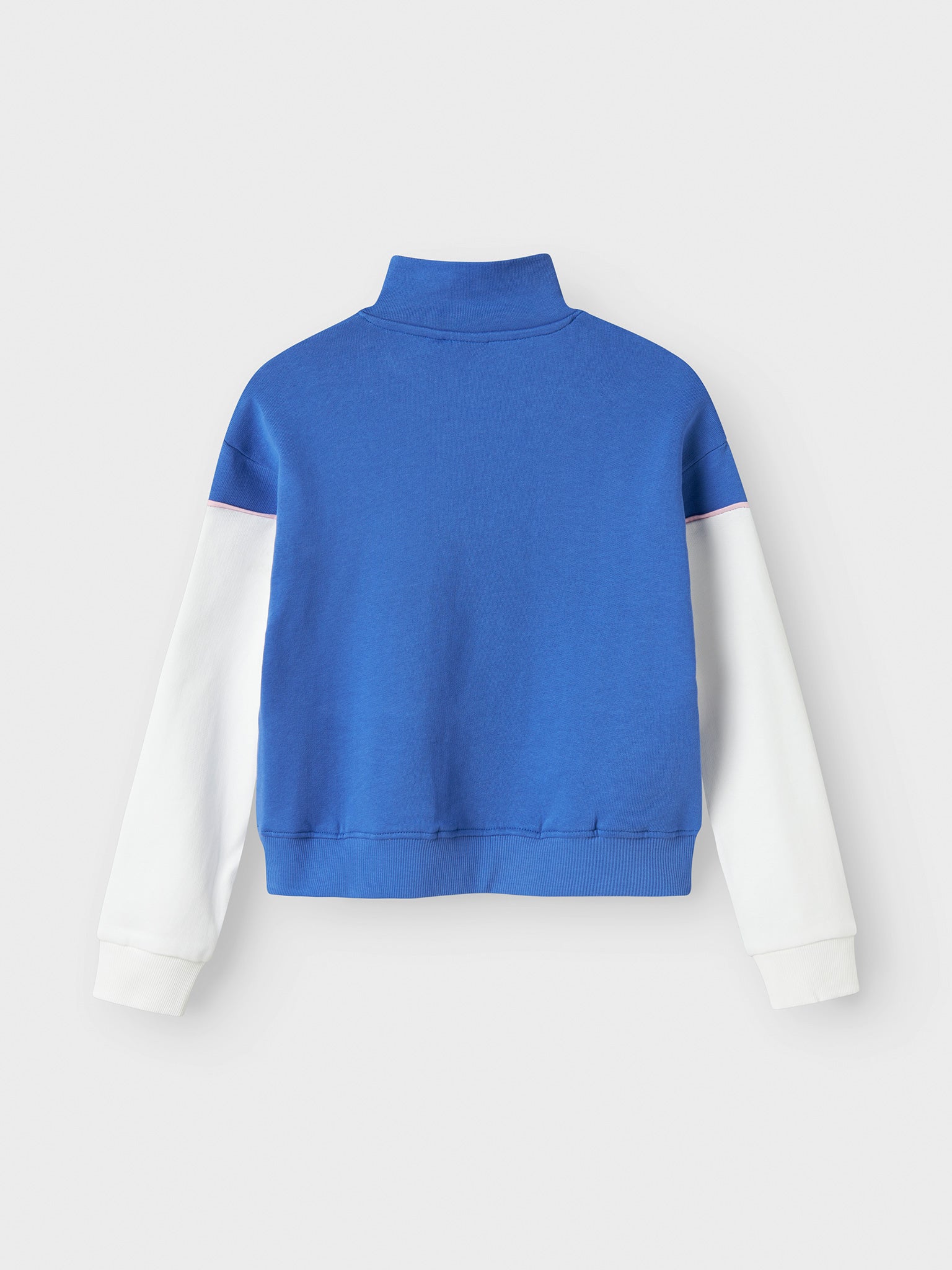 Εφηβική μπλούζα δίχρωμη NKFLEIKA SH SWEAT BRU 13246248 | 13246248
