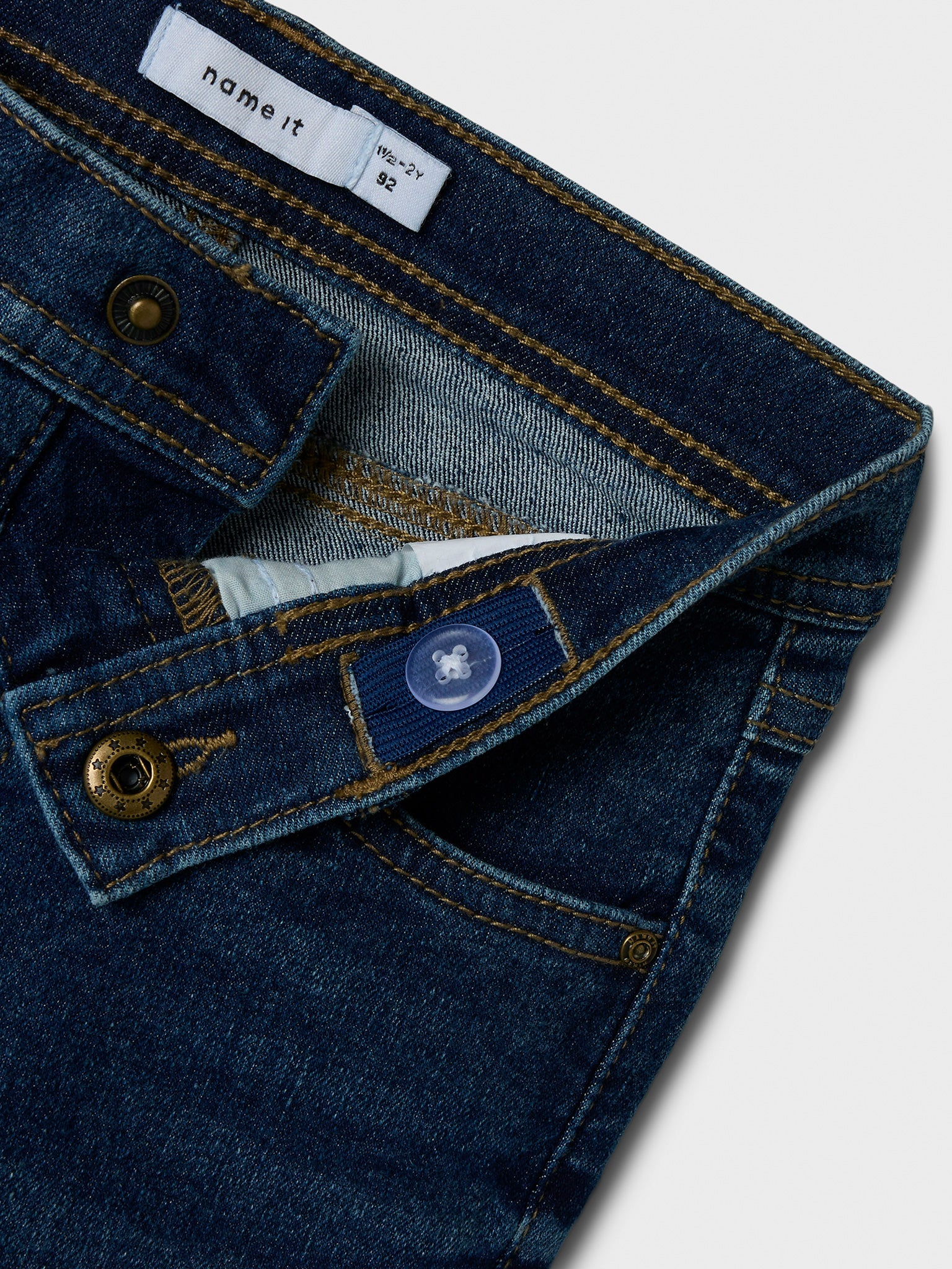 Παιδικό παντελόνι τζιν dark blue NMMRYAN STRAIGHT JEANS 8808-DT 13244338 | 13244338