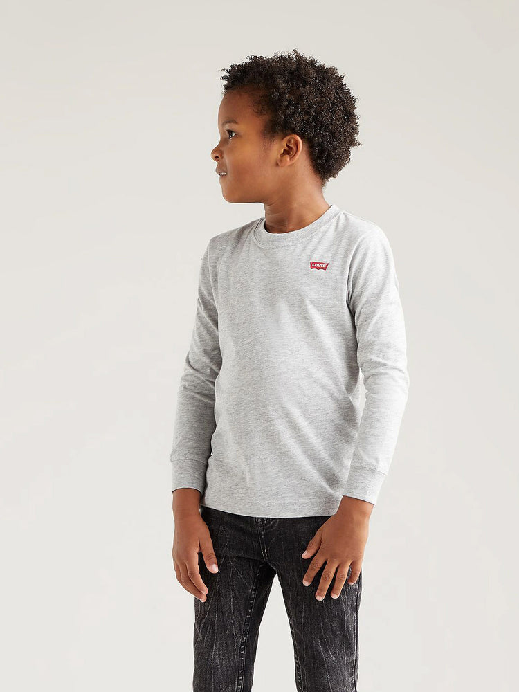 Παιδική μπλούζα μακό grey heather 8EC706C87 | 8EC706C87
