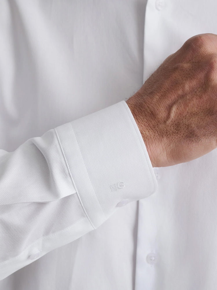 Ανδρικό πουκάμισο absolute white | 24NG.B370/NGM.2