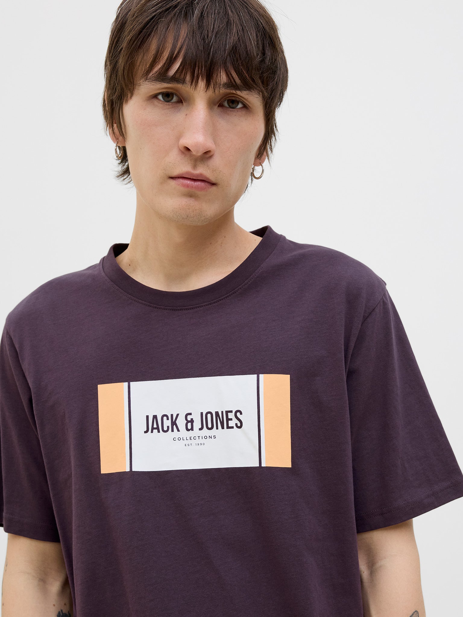 Ανδρικό t-shirt JJHAYATO TEE SS CREW NECK BTS 12278508 | 12278508