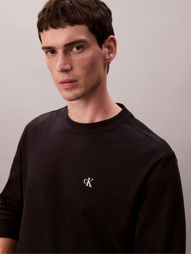 Ανδρική μπλούζα μακό LS EASY MONOGRAM TEE LV04RD247GUB1 | LV04RD247GUB1