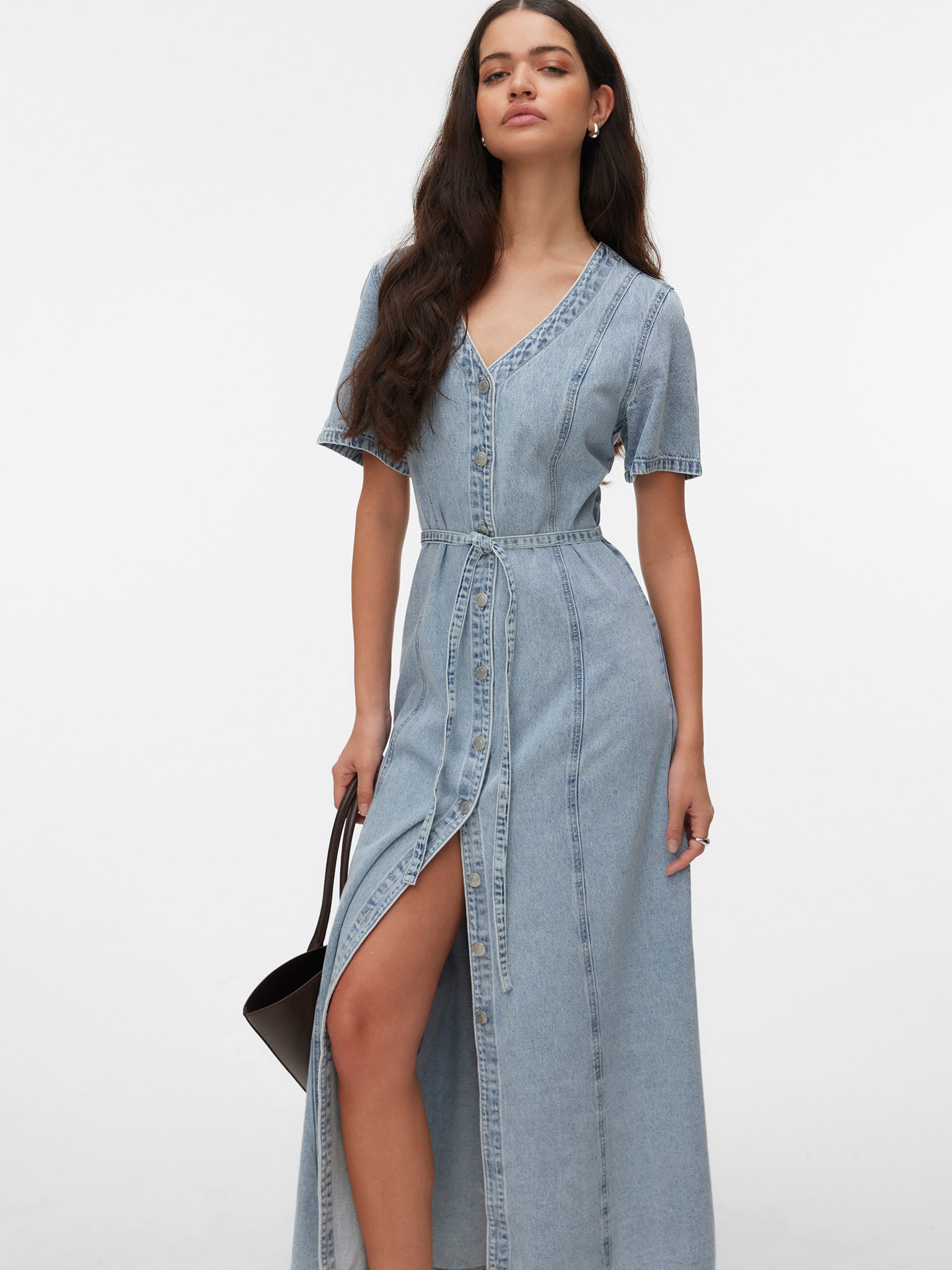 Γυναικείο φόρεμα τζιν Light blue | 10349587