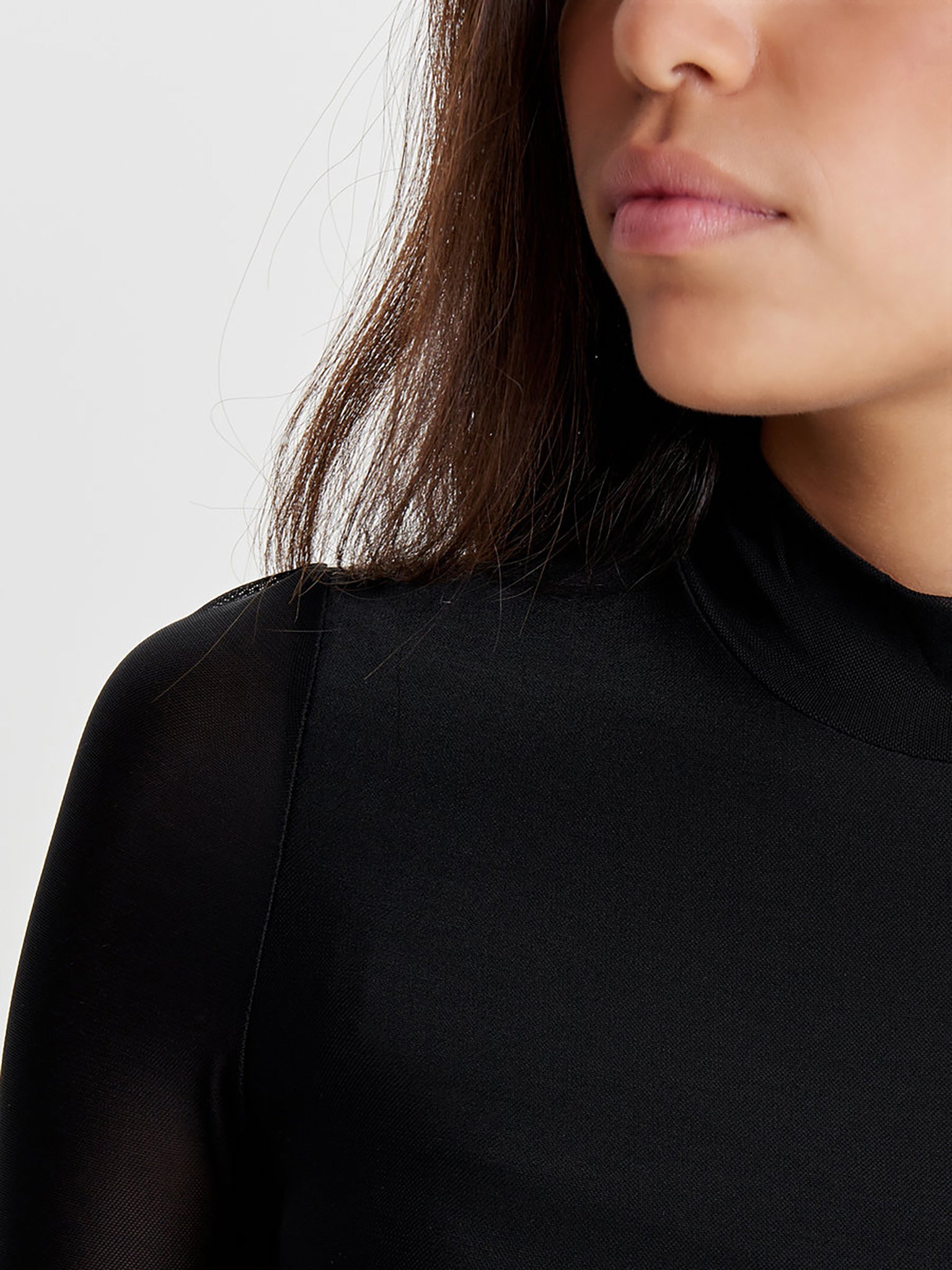 Γυναικεία μπλούζα με διαφάνεια ONLERICA LIFE MESH L/S TOP JRS NOOS 15141298 | 15141298