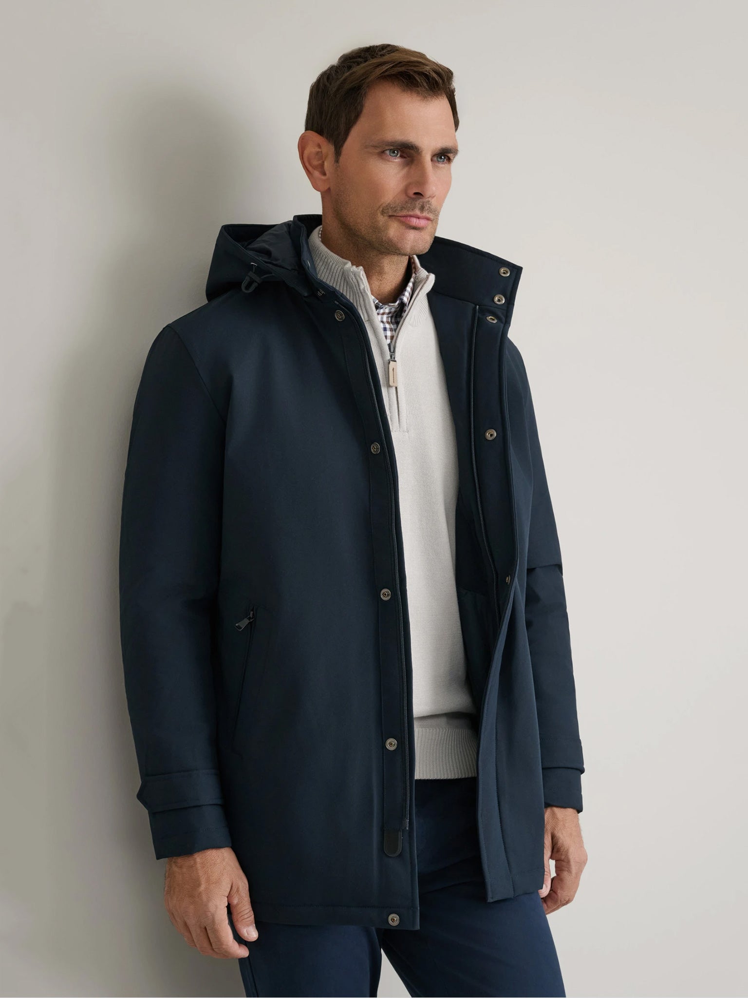 Ανδρικό μπουφάν navy 24BR.005 | 24BR.005