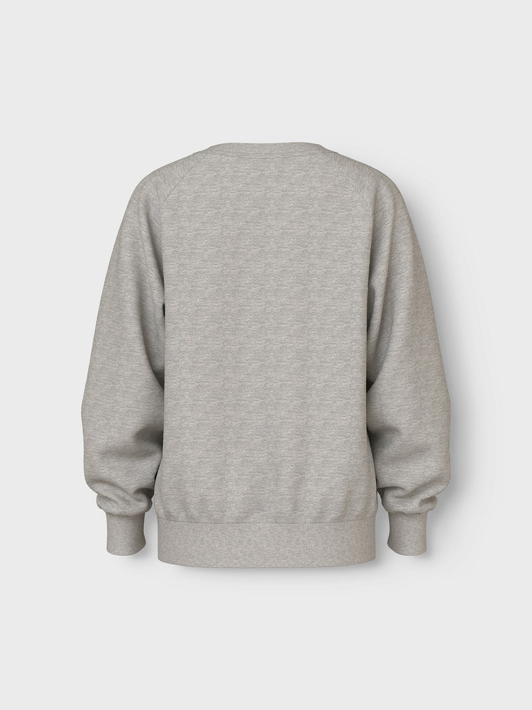 Εφηβική μπλούζα μελανζέ NKFVENUS LS NREG SWEAT 13234421 | 13234421