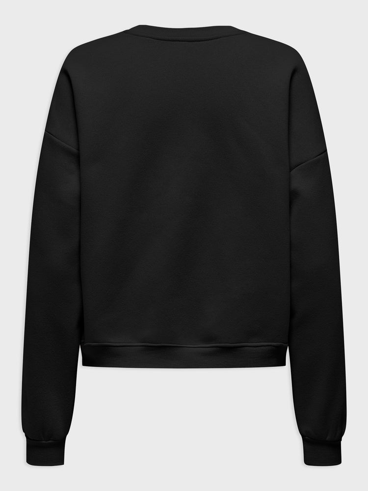 Γυναικεία μπλούζα φούτερ ONLELISANNA O-NECK BOX SWT 15363821 | 15363821