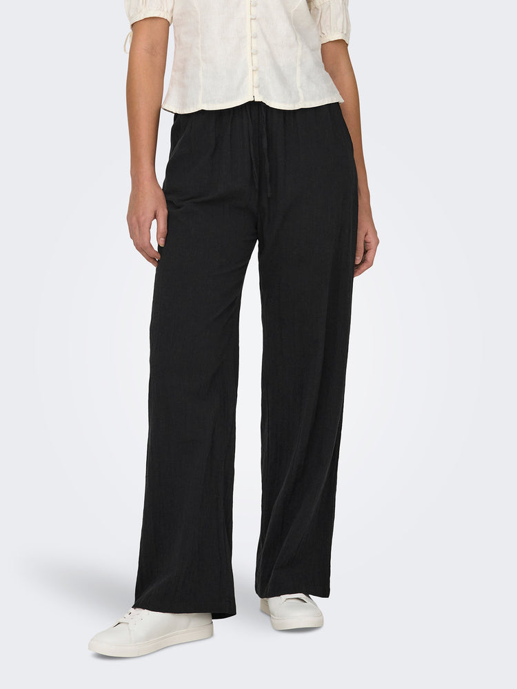 Γυναικείο παντελόνι ONLTIZANA COTTON LOOSE PANTS WVN NOOS 15319090 | 15319090