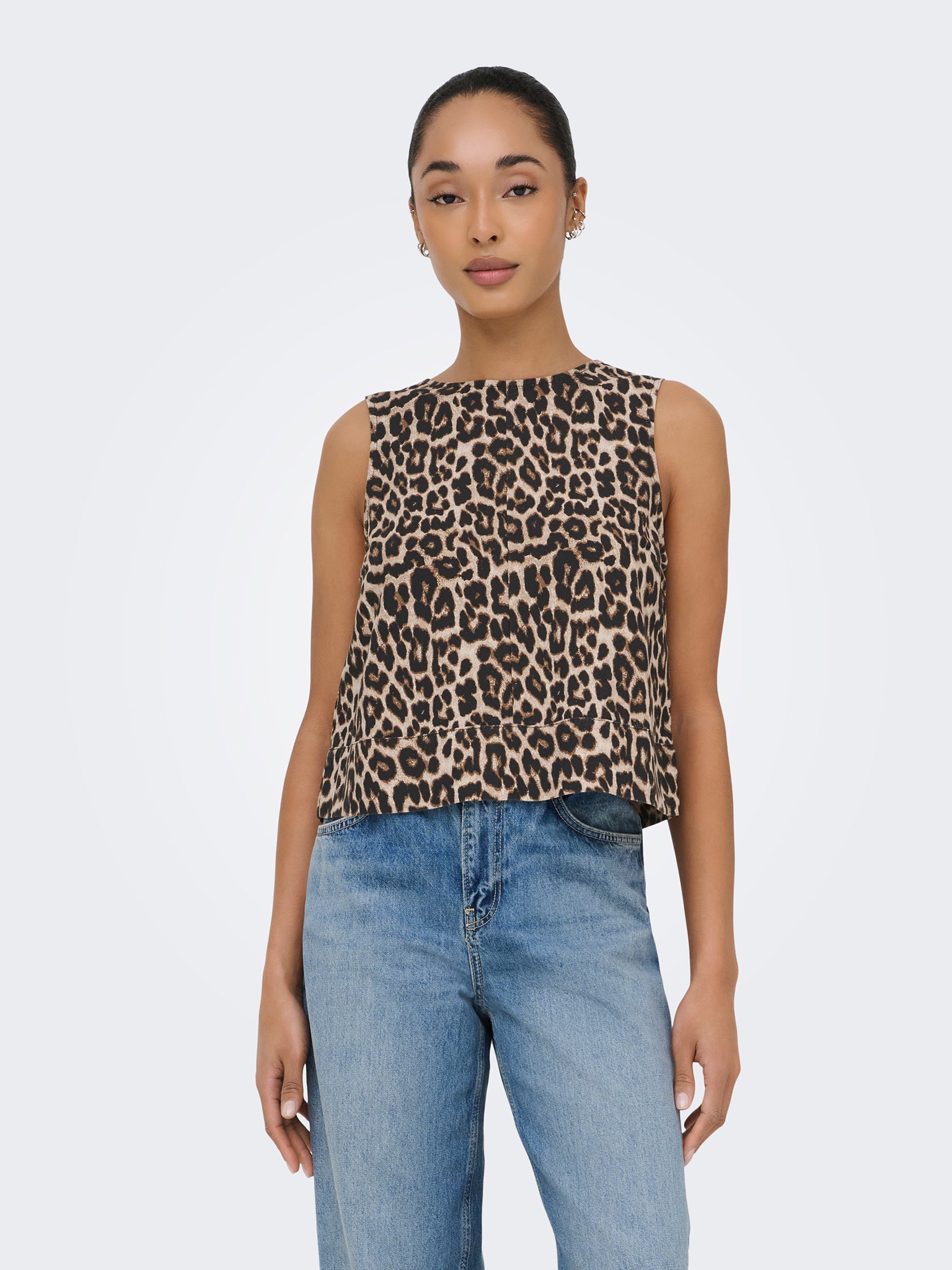 Γυναικεία μπλούζα animal ONLDORSI ARIS SL LOOSE TOP WVN 15364286 | 15364286