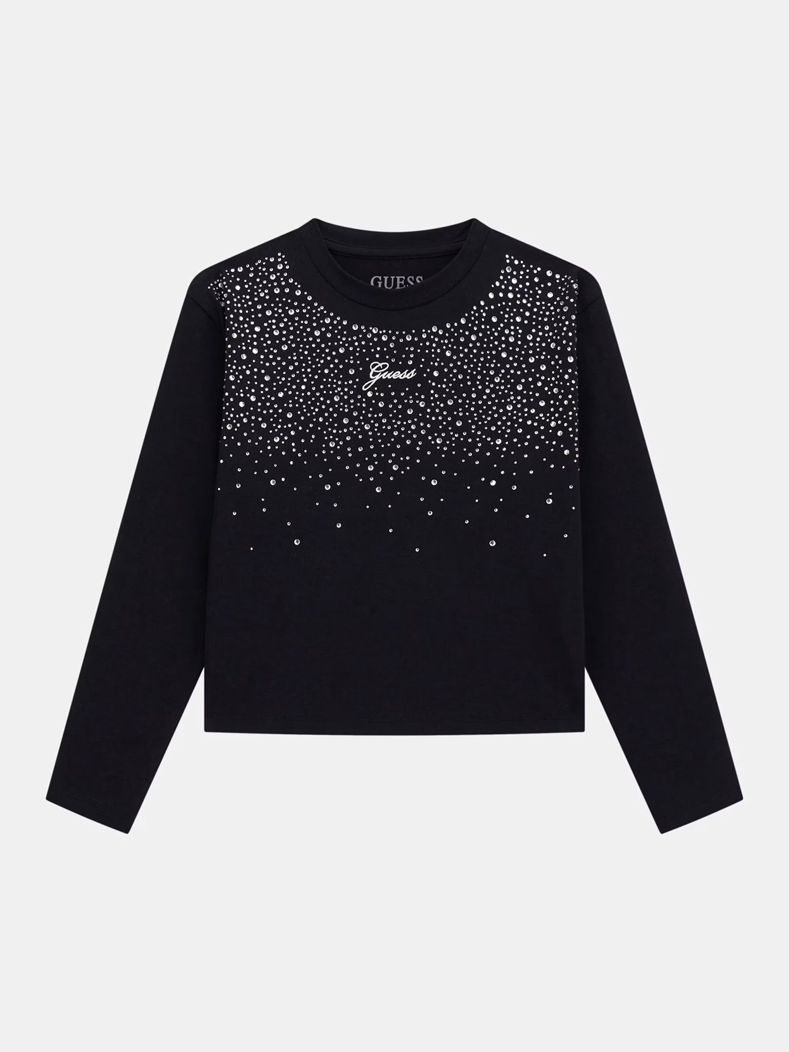 Εφηβική μπλούζα με στρας J5BI06J1314JBLK | J5BI06J1314JBLK