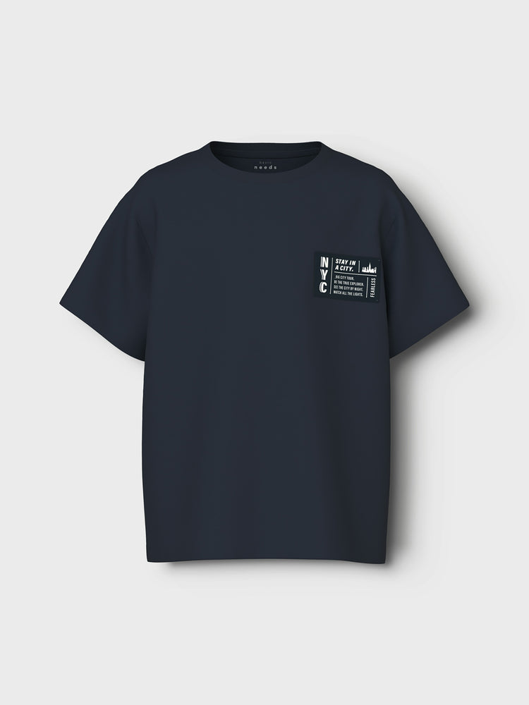 Εφηβική μπλούζα NKMVECTOR SS LOOSE TOP 13230066 | 13230066