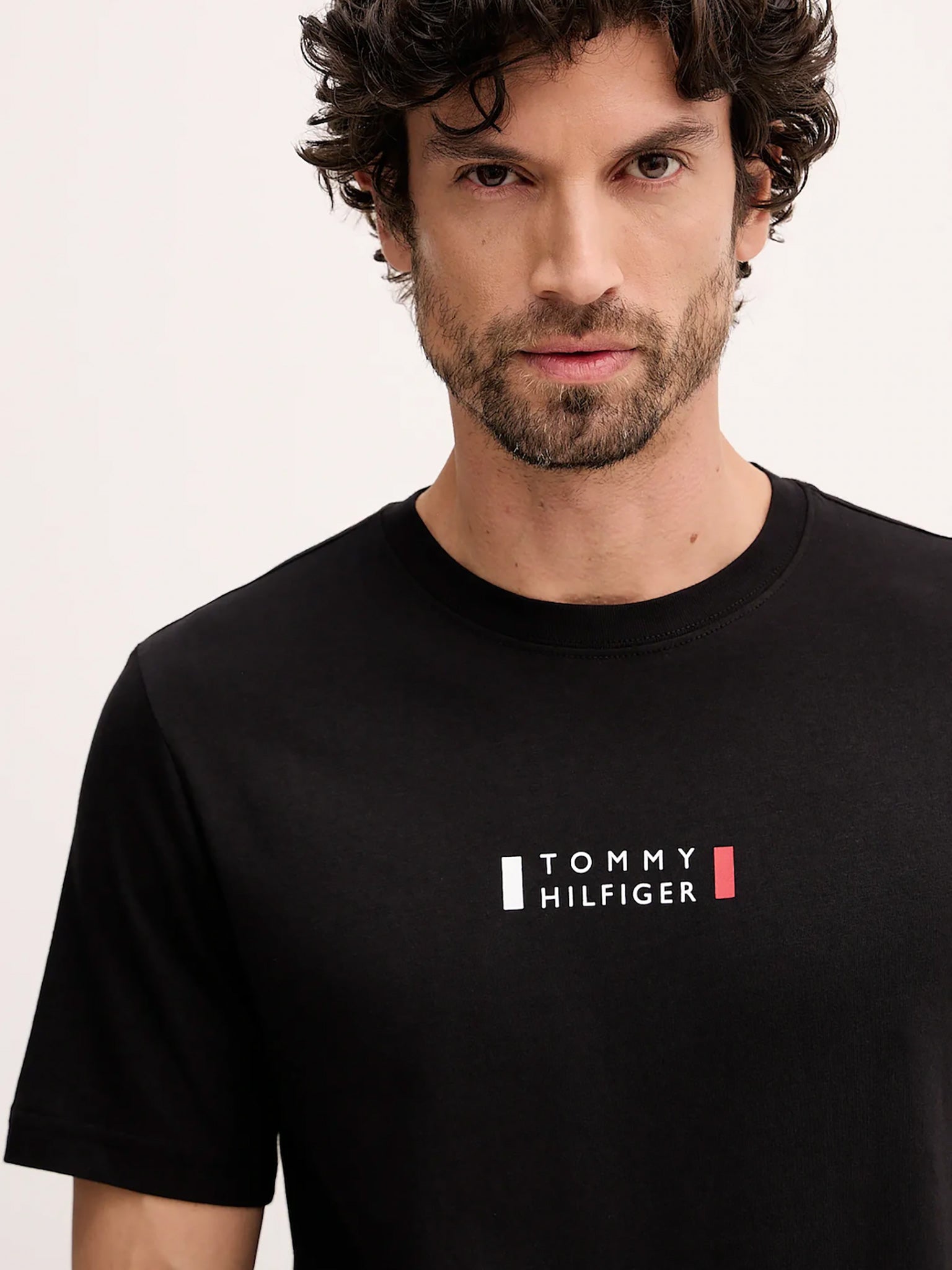 Ανδρικό t-shirt BRAND LOVE SMALL CENTER TEE MW0MW41453BDS | MW0MW41453BDS