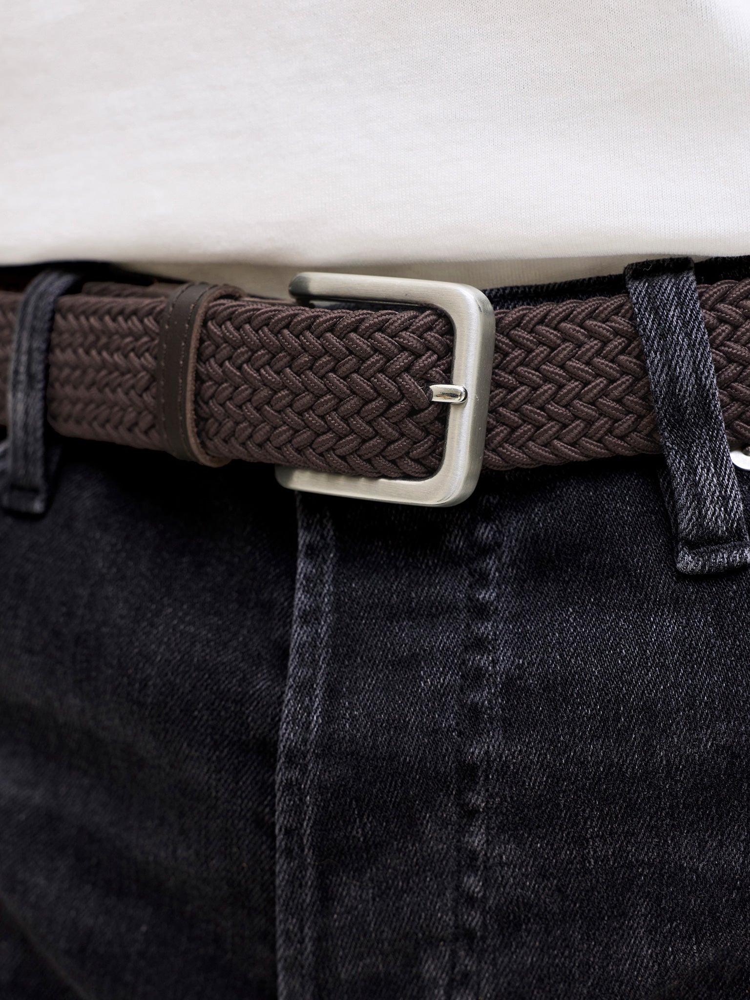 Ανδρική ζώνη JACSPRING WOVEN BELT NOOS 12118114 | 12118114