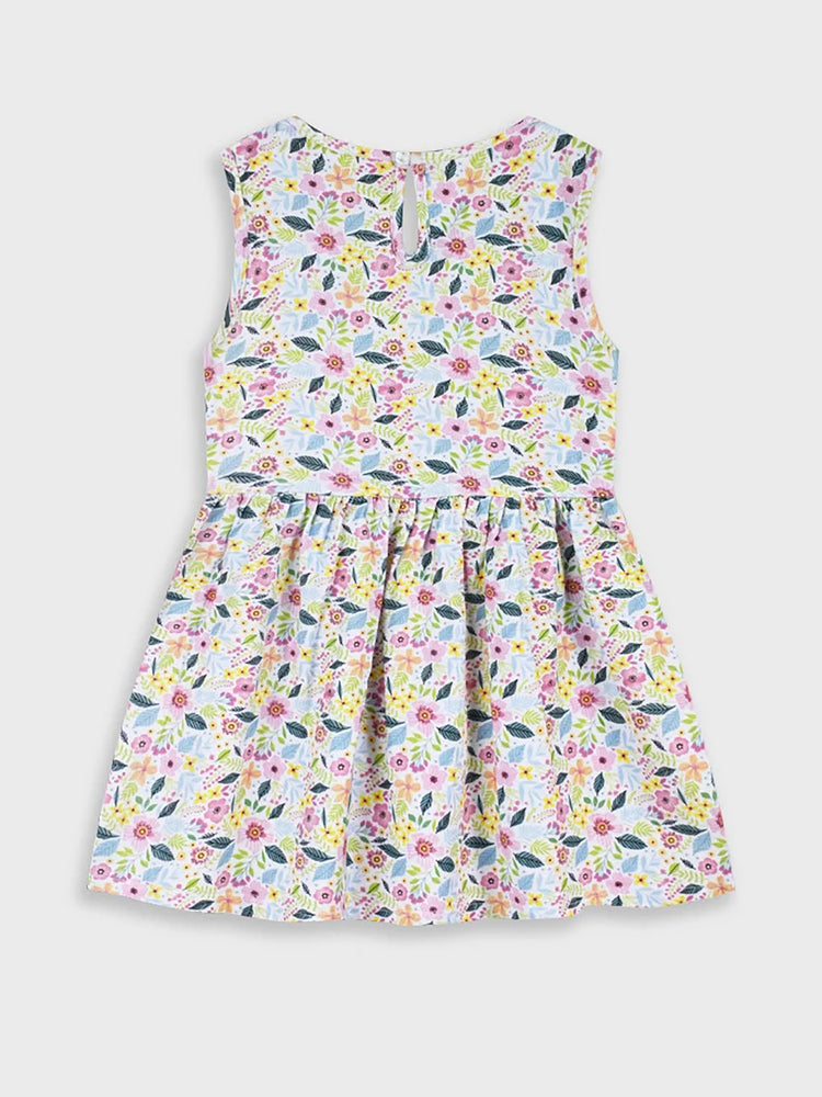 Παιδικό φόρεμα φλοράλ | 15-226340-7