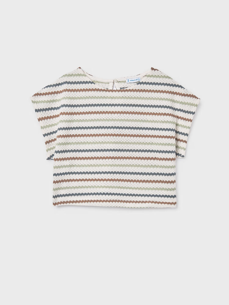 Εφηβική μπλούζα πλεκτή | 26-06022-033