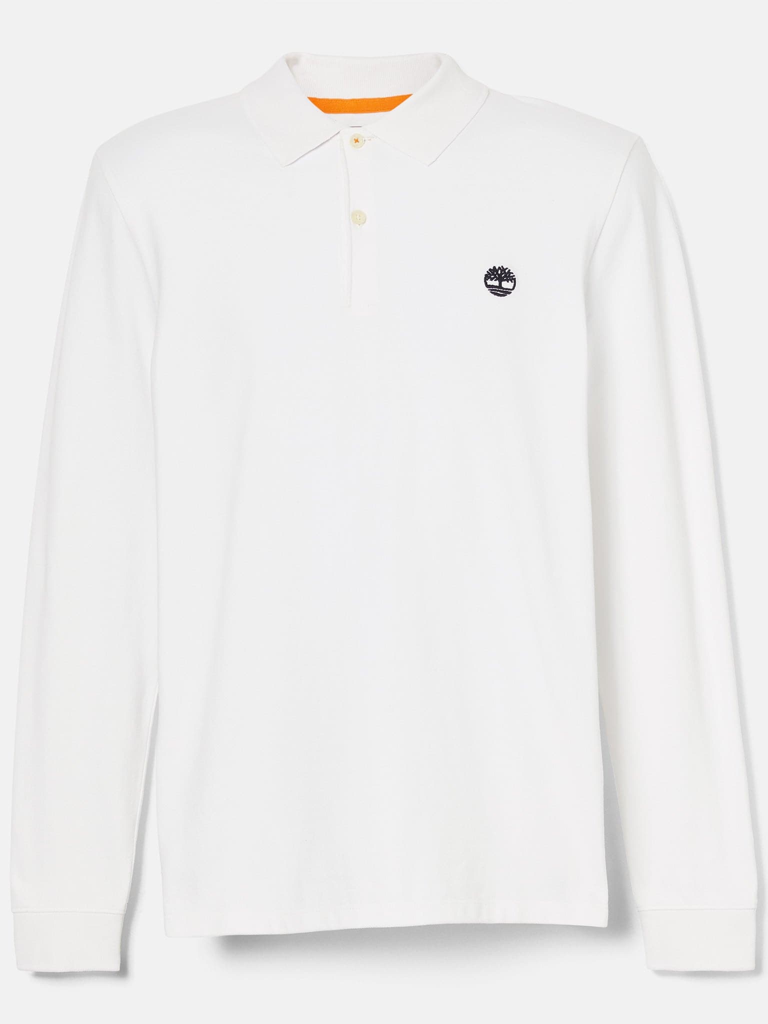 Ανδρικό polo LS Pique Polo Slim WHITE TB0A5UDW100 | TB0A5UDW100